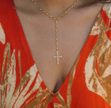 The Rosary Cross Lariat