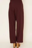 Freya Front Pleat Straight Leg Trouser Pant