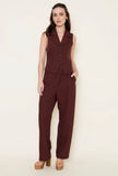 Freya Front Pleat Straight Leg Trouser Pant