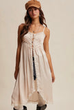 Lena Lace Trim Maxi Top