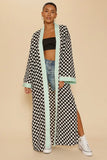 Andi Checkered Kimono