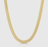 Thick Classic Herringbone Necklace