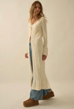 Tatum Trumpet Sleeve Duster Cardigan