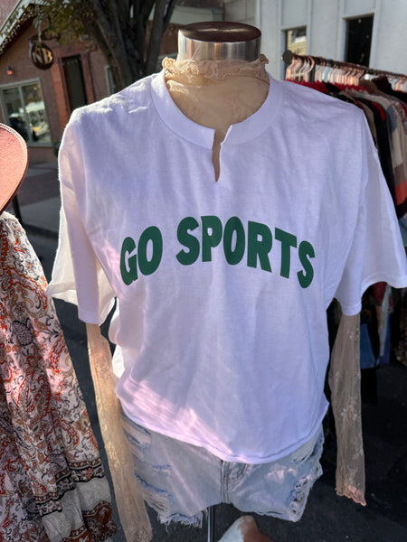 Go Sports Cropped T-shirt