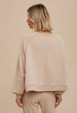 Washed Raglan Pullover