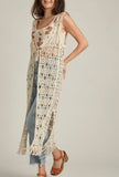 Joplin Crochet Maxi Cardigan