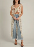 Joplin Crochet Maxi Cardigan