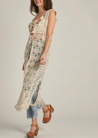 Joplin Crochet Maxi Cardigan