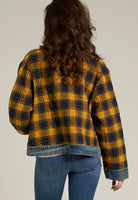 Montie Flanel Denim Jacket