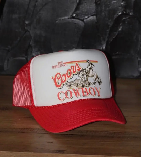 Coors Cowboy Trucker