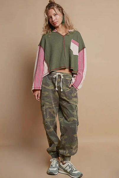 Jane Camo Cargo Jogger