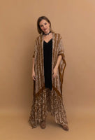 Giavanna Paisley Print Kimono