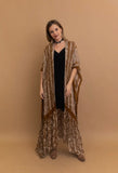 Giavanna Paisley Print Kimono