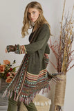 Tillie Fringe Hem Cardigan