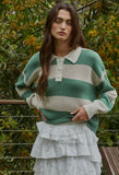 Sophia Striped Knit Sweater