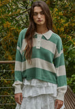 Sophia Striped Knit Sweater