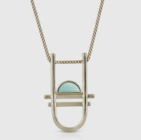 Carlyle Pendant - Larimar