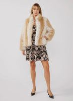 Priscilla Faux Fur Coat