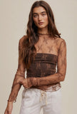 Layla Mesh Layering Top