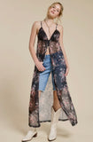 Willow Floral Lace Bralette Maxi Too