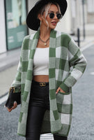 Barker Checkered Cardigan