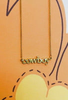 Wild West COWBOY Necklace