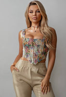 Garden Of Eden Corset Top