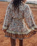 June Paisley Print Dress