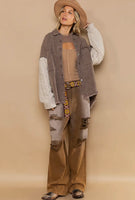 Remi Cable Knit Sleeve Shacket