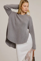 Avery Split Hem Sweater