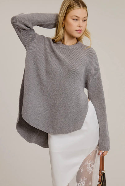 Avery Split Hem Sweater