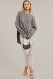 Avery Split Hem Sweater