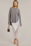 Avery Split Hem Sweater