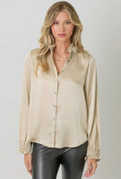 Loretta Ruffled Collar Blouse