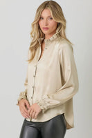 Loretta Ruffled Collar Blouse