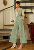 Maren Embroidered Corduroy Jumpsuit