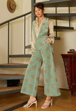 Maren Embroidered Corduroy Jumpsuit