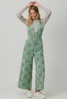 Maren Embroidered Corduroy Jumpsuit