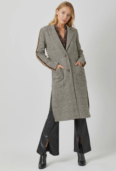 Mickey Houndstooth Coat