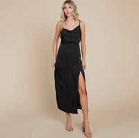 Stella Cowl Neck Slip Dress