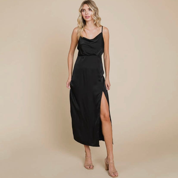 Stella Cowl Neck Slip Dress