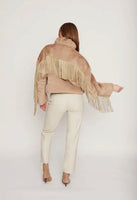 Dancing In The Moonlight Fur Fringe (Ecru)
