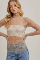 Layla Mesh Layering Top