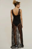 Lilith V-Neck Lace Bodysuit