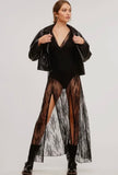 Lilith V-Neck Lace Bodysuit