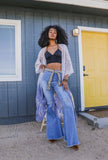 Kathryn Ombre Kimono (Periwinkle)