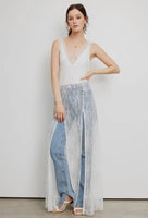 Lilith V-Neck Lace Bodysuit