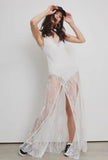 Lilith V-Neck Lace Bodysuit