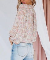 Josephine Paisley Print Blouse