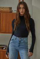 Basic Seamless Turtleneck Bodysuit